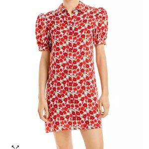 Alice + Olivia Jem Puff Sleeve Dress
